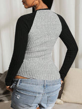 Sexy Floral Color Block Long Sleeve Bodysuit For Women, Autumn/Winter